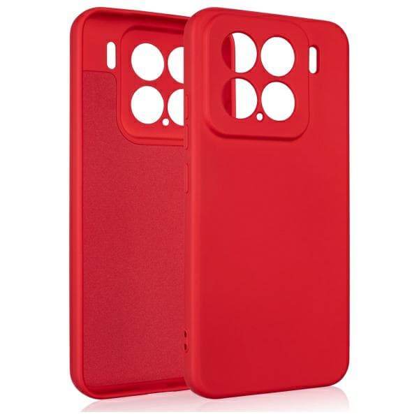 Beline Silikone Etui til Xiaomi 15 Rød