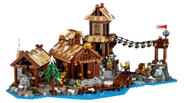 LEGO Ideas Vikingaby 2103-delars set (21343)