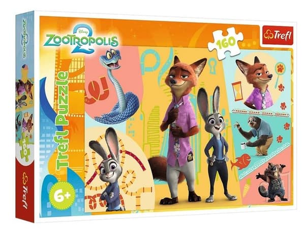Puslespil 160 Sammen i Zootopia TREFL