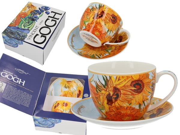 Kop og underkop - V. Van Gogh. Solsikker (carmani)