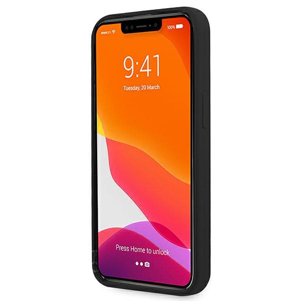 Mercedes-silikonikotelo iPhone 13 minille, musta