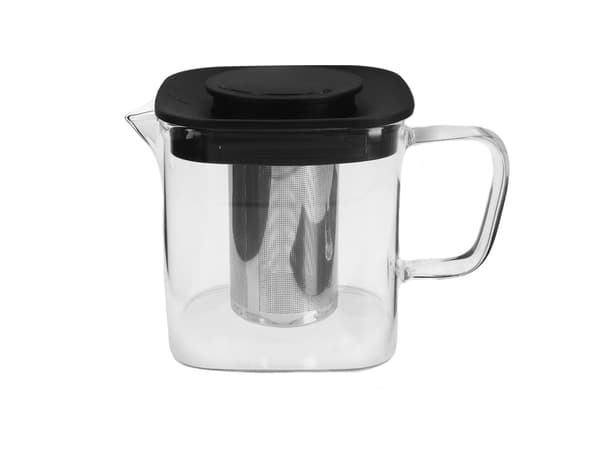 Glaskedel med infuser