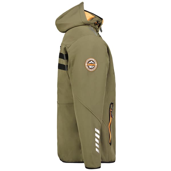 Geographical Norge Softshell jacka khaki orange herr M