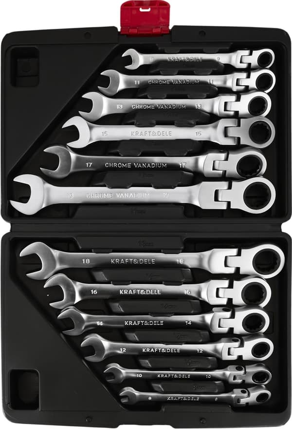 Kiintoavaimet 8-19 mm 12 kpl KD11304