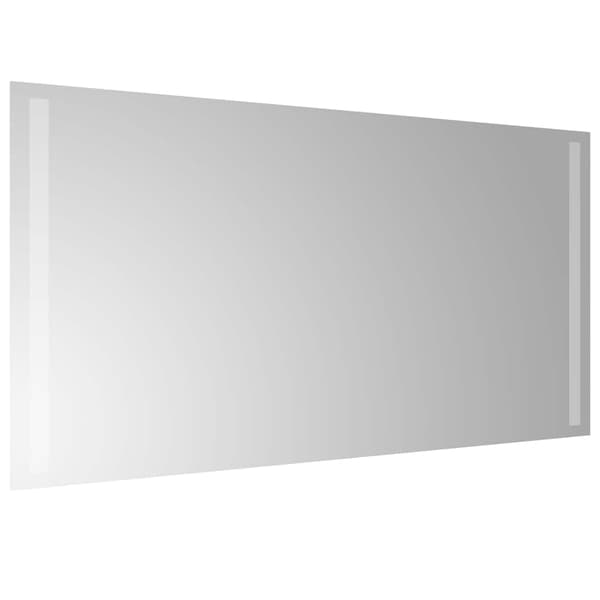 vidaXL Badrumsspegel med LED, 80x40 cm