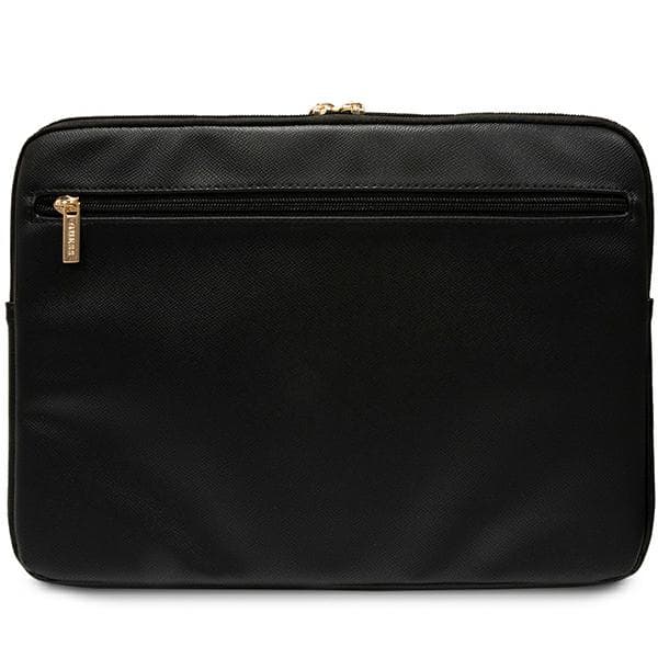 Guess Sleeve Triangle 4G laptoptaske/etui op til 16", sort
