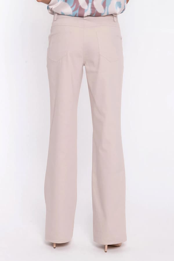 Bootcut-jeans - beige 42