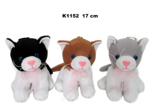 Katt med röst 17 cm MIX