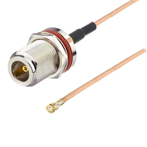 Pigtail UFL naaras / N gbiazdo RG178 80cm