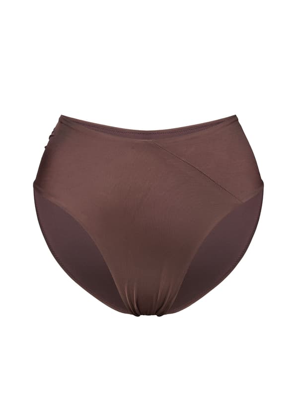 GODDESS Esotiq bikinitrosor | mörkbrun S