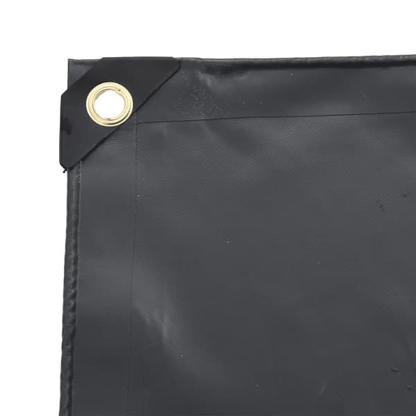 vidaXL Pressu, musta, 5x7 m, 600 g/m²