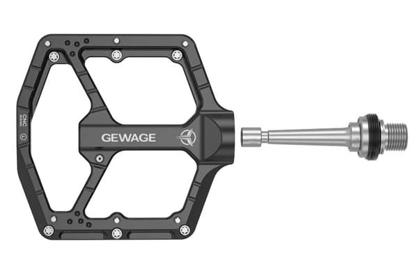MTB Downcountry Trail Enduro Platform Cykelpedaler Gewage Sort