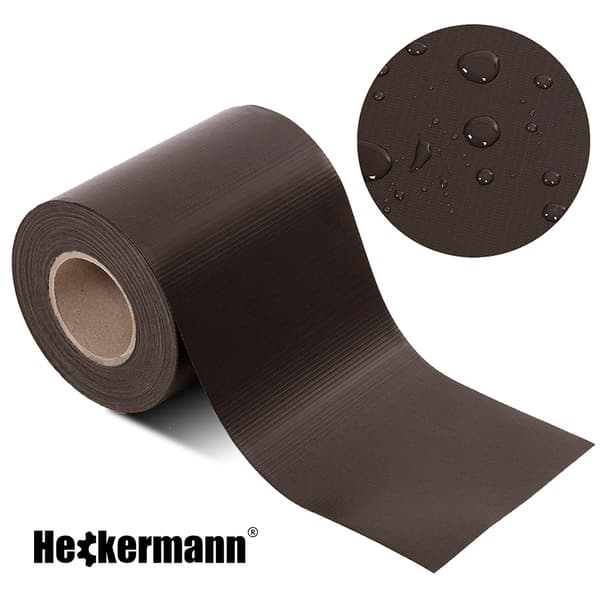 Heckermann Stakettejp 19cm x 35m - Brun