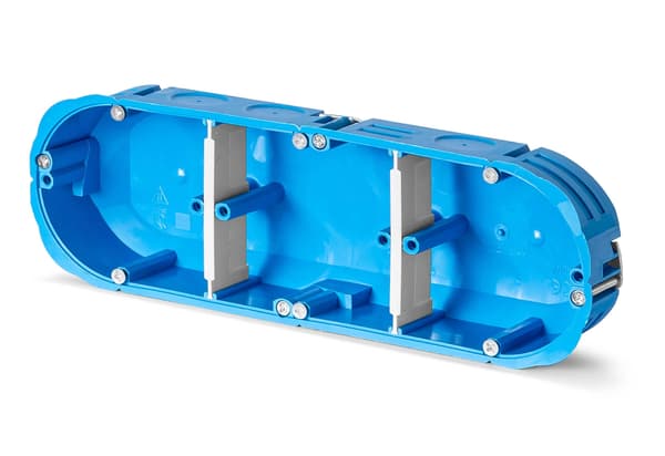 Multibox Infälld Elbox för Regips Kakel 3x60mm 1st Simet