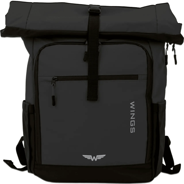 WINGS Roll-up rejserygsæk 29 L ROOK sort