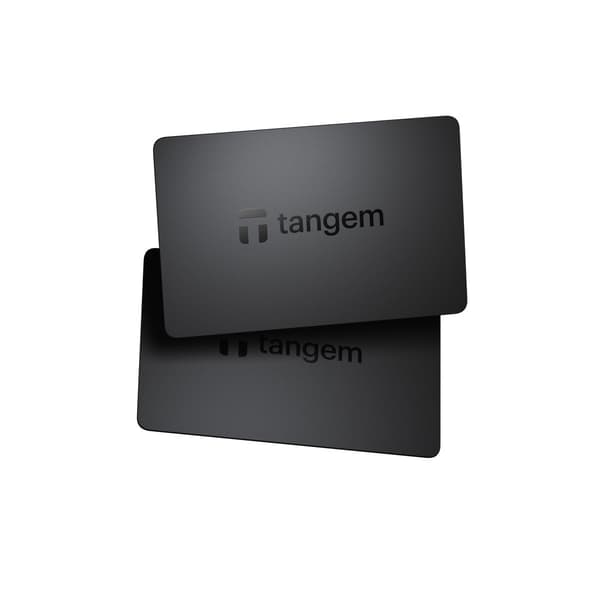 Tangem-korttilompakko 2.0 musta - 2 kortin setti
