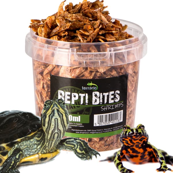 Terrario Repti Bites Rejer 500ml - tørrede rejer