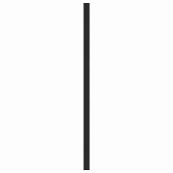 vidaXL skabsgreb 10 stk. sort 320 mm rustfrit stål