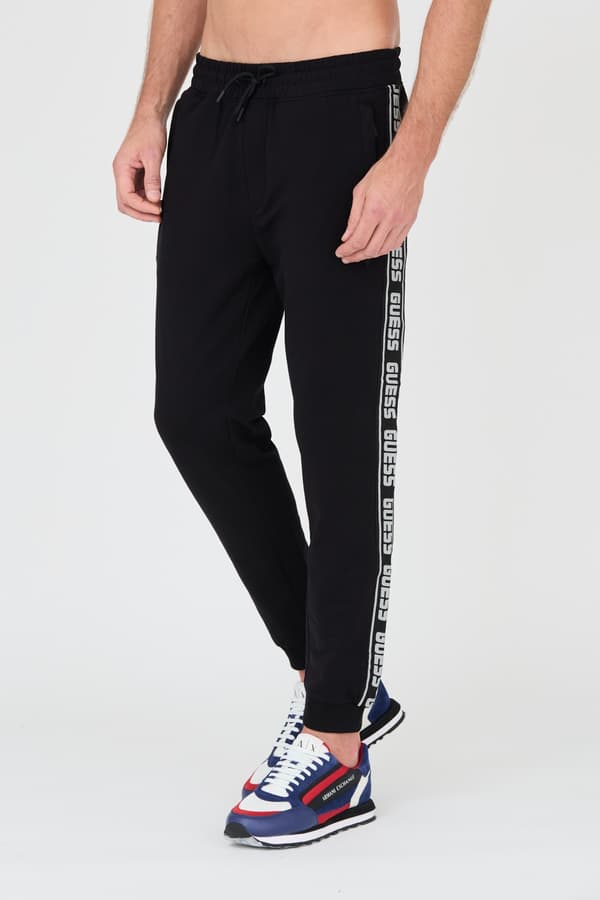 Guess sorte herre joggingbukser L