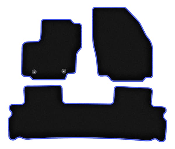 CARLUX-BLÅ bilmåtter til: Ford Galaxy MK2 minivan (2006-2012)