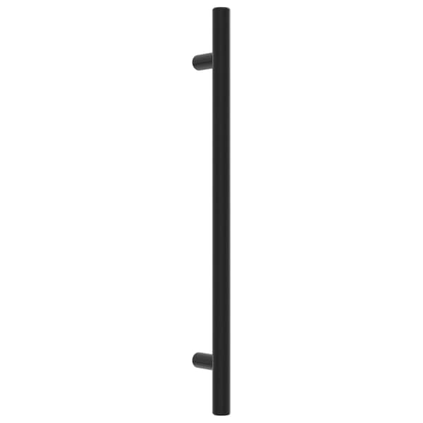 vidaXL skabsgreb 10 stk. sort 192 mm rustfrit stål