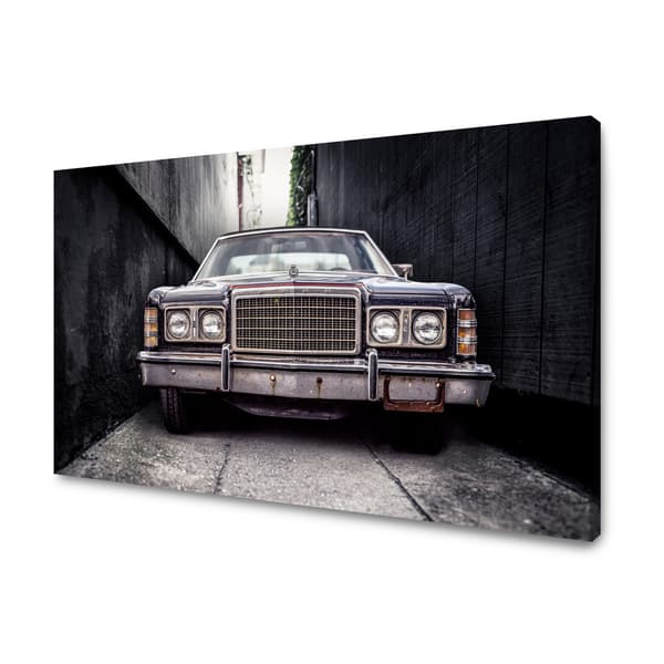 Canvastaulu Vanha auto 80x50 cm