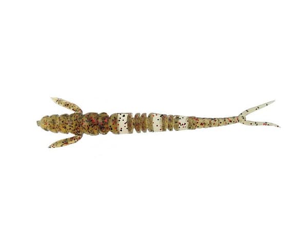 Fish UP - flit 2'' 5,1 cm - #045 Grøn græskar/ rød & sort