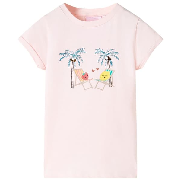 Børne-T-shirt, blød pink, 92