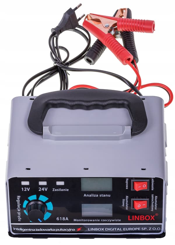 Bilbatterioplader 24V 12V 30A