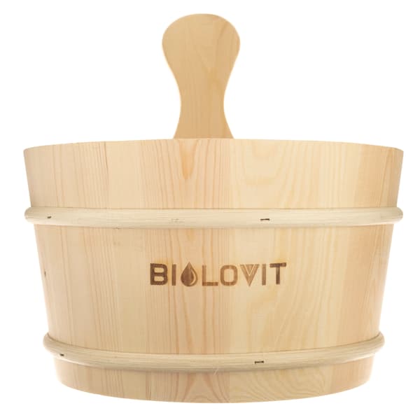 Bilovit - Saunaämpäri mäntyä 4 L