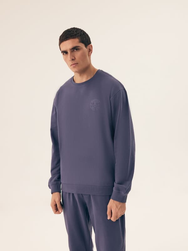 Herr Henderson Outdoor Sweatshirt | Marinblå M