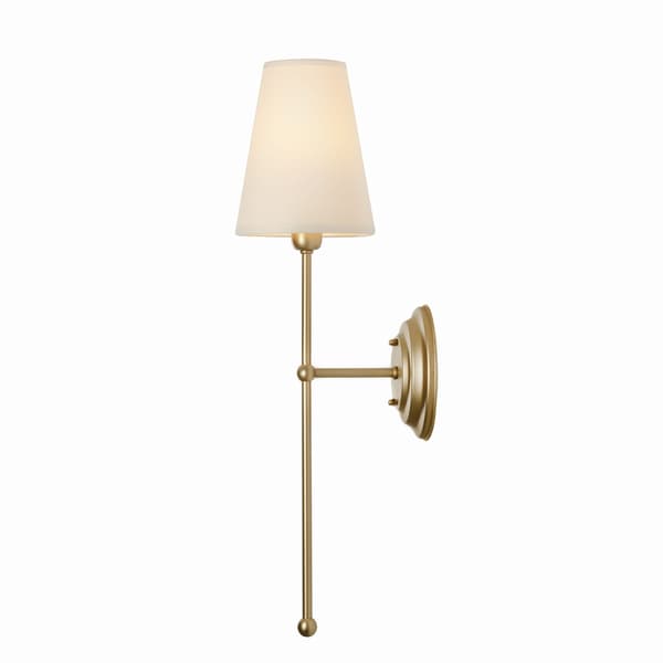 BASIC Gold LINEN -seinävalaisin - leveä