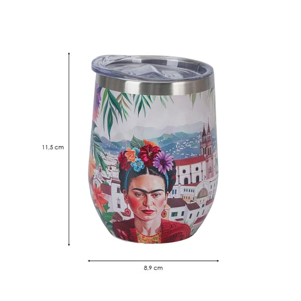 Frida Mexican Art punainen termosmuki