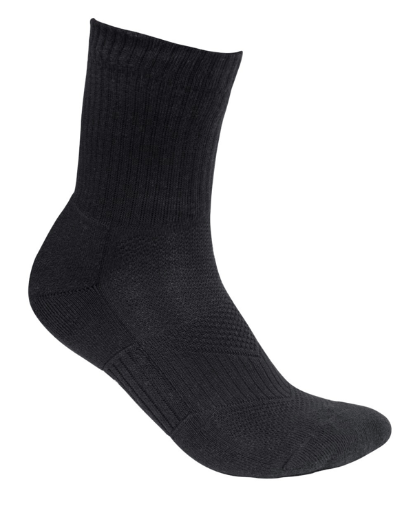 Stalco Fresh Sokker 45-47 Sort S-42016 3 par sæt