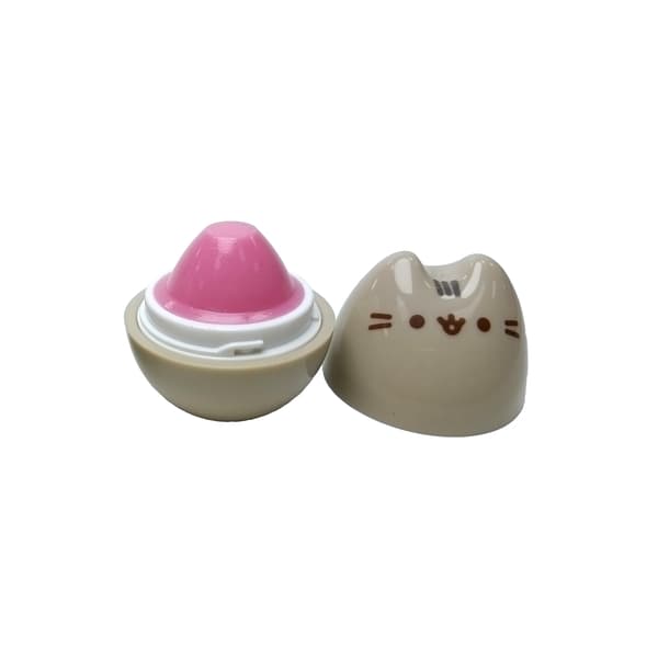 Pusheen 3D Läppbalsam hallondoft 6g brun R