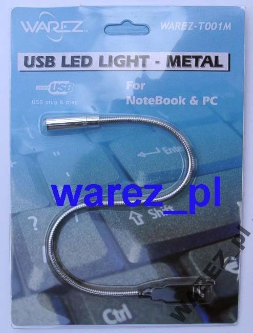 USB-lampe TIL bærbar computer og PC - metal