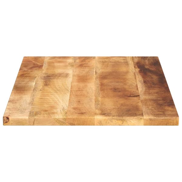 vidaXL bordplade 110x50x3,8 cm rektangulær ru mangotræ
