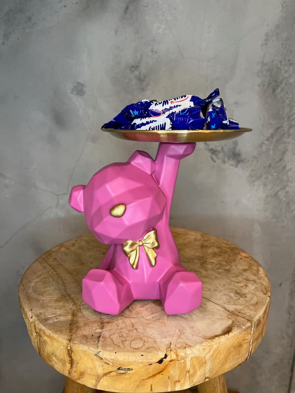 Bamse med bakke 4003