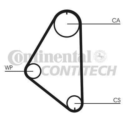 CONTITECH CT 558 kamrem