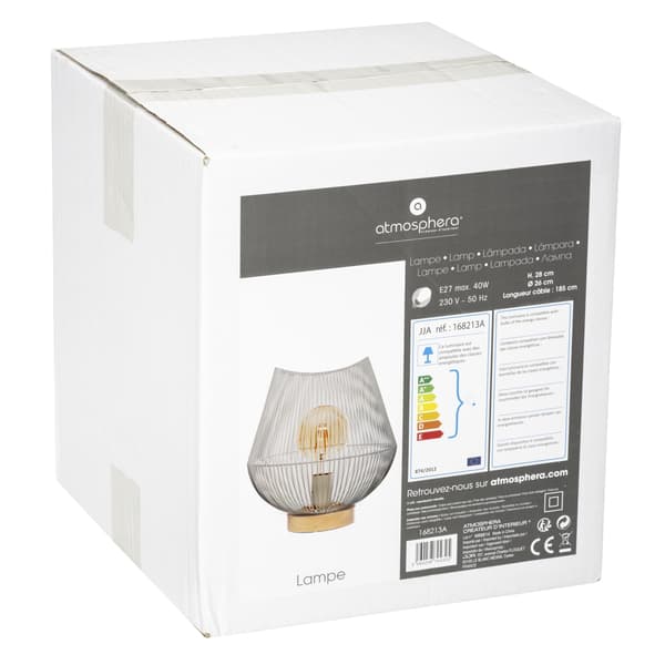 Jena natlampe med tråd 28 cm