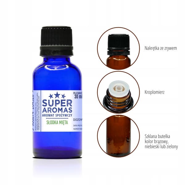 Superaromer Matsmak Söt Mint 30 ml