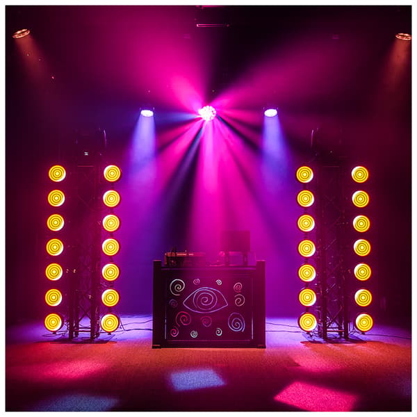 LIGHT4ME HYPNO PAR näyttämöheijastin LED-efekti