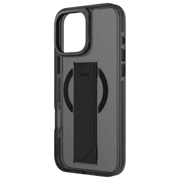 UNIQ Heldro Max MagSafe -kotelo iPhone 16 Prolle, musta
