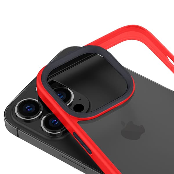 ERBORD Hybridskal till iPhone 13 Pro, röd