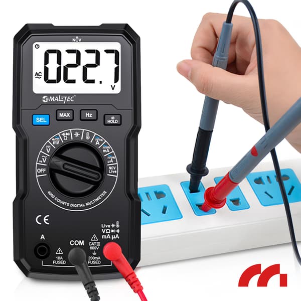 MalTec Miernik Prądu MasterMultimeter + Przewody