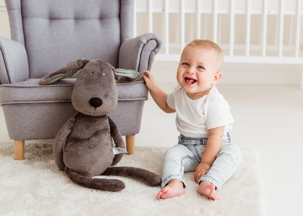 BALIBAZOO BB 81990 Krammehund mørkegrå 58cm