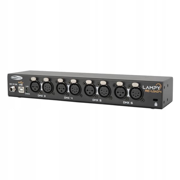 Showtec Re-Load 4 lamper - DMX Splitter