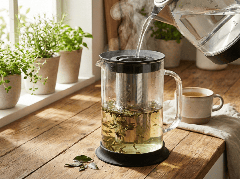 LARGO GLASKANDE 1,5L MED INFUSER
