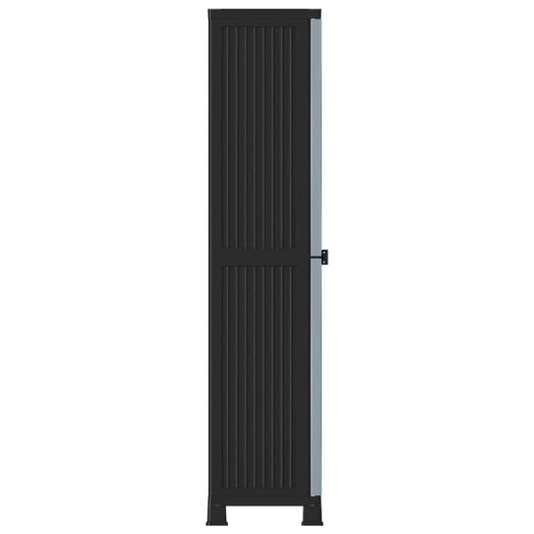 vidaXL Plastskåp, 68x39x171,5 cm