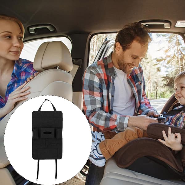 BC Car Organizer Bilsätesskydd Bilväska Skydd
